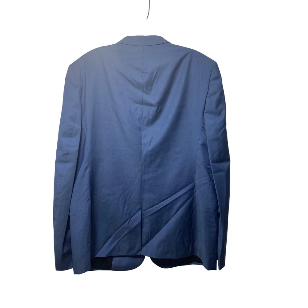 The Kooples NEW Suit Jacket‎ Guabo Weft Blue Size FR 52/US 42 MSRP $580